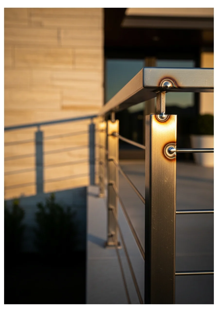 Detail of a Beverly Hills property showing premium materials, expert craftsmanship, and sophisticated architectural design.